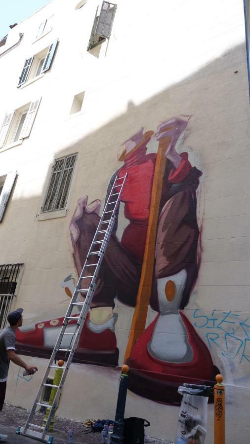 Quartier Des Createurs "La Plaine Cours Julien" Chambre Privee Dans Appartement Menage Frequent Des Parties Commune Marseilles Exterior foto